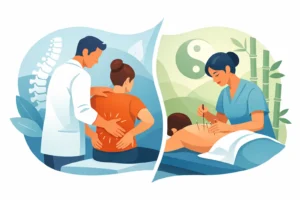 Quiropraxia ou acupuntura para lombalgia?