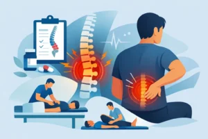 Guia de tratamento para dor irradiada na coluna