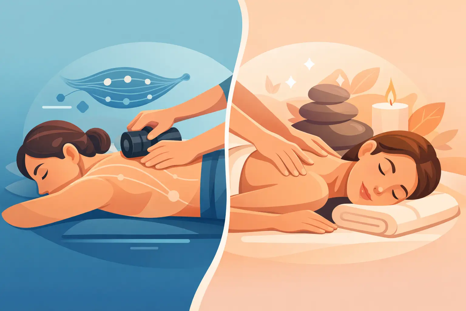 Liberação miofascial ou massagem relaxante?