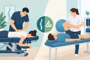Quiropraxia ou fisioterapia: qual escolher?