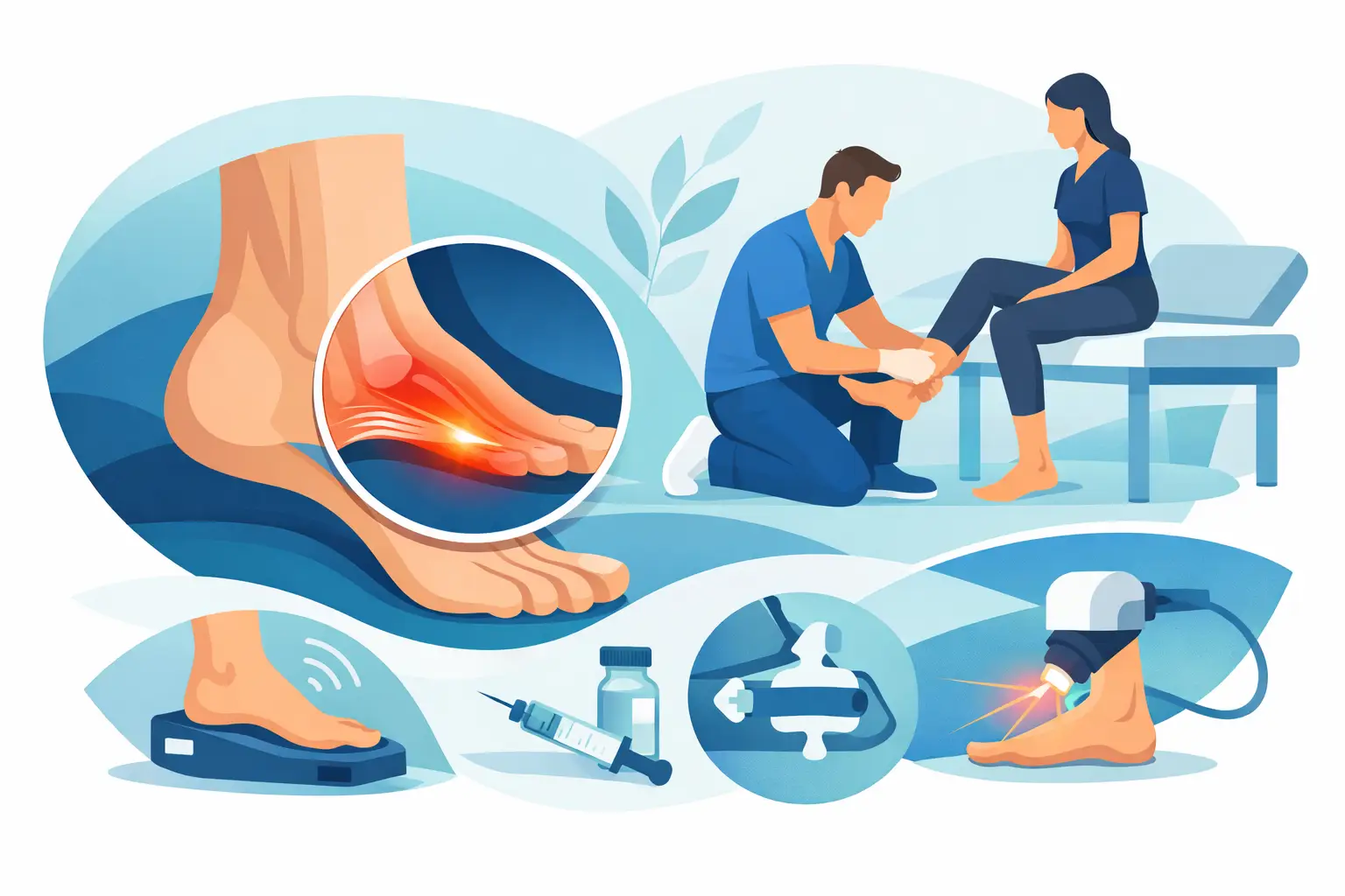 Tratamento da fascite plantar sem soluções genéricas
