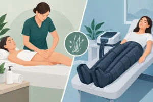Drenagem linfática ou bota pneumática para você?
