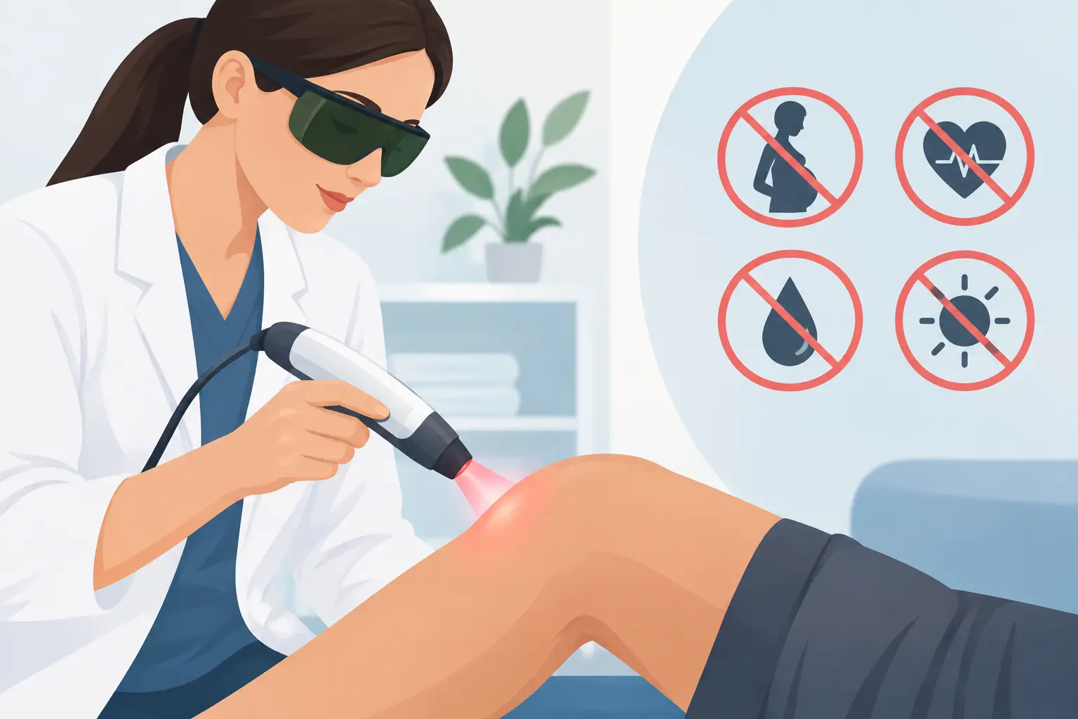 Laser terapêutico tem contraindicações? Entenda