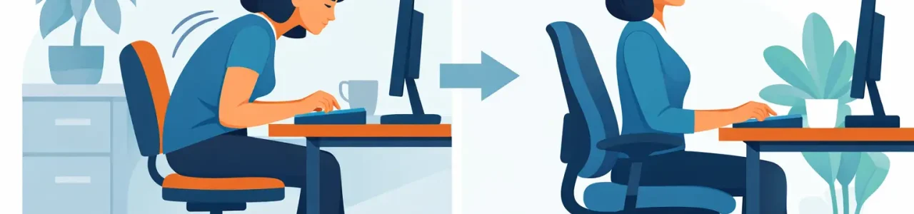 Como melhorar postura no trabalho de verdade