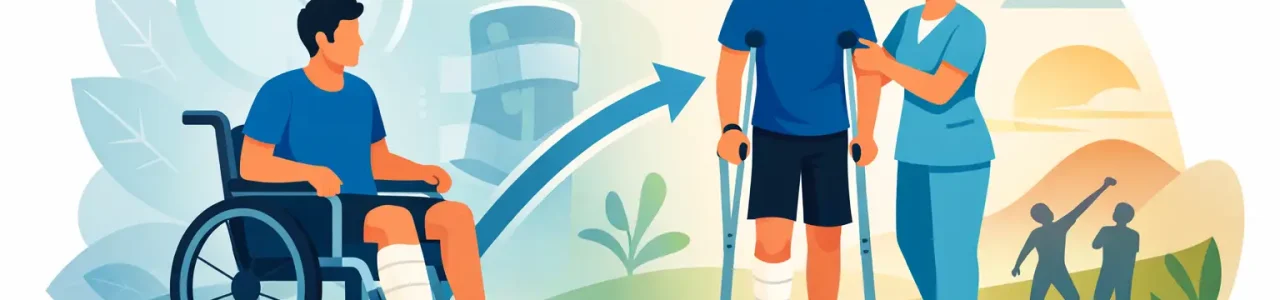 Como recuperar mobilidade após imobilização