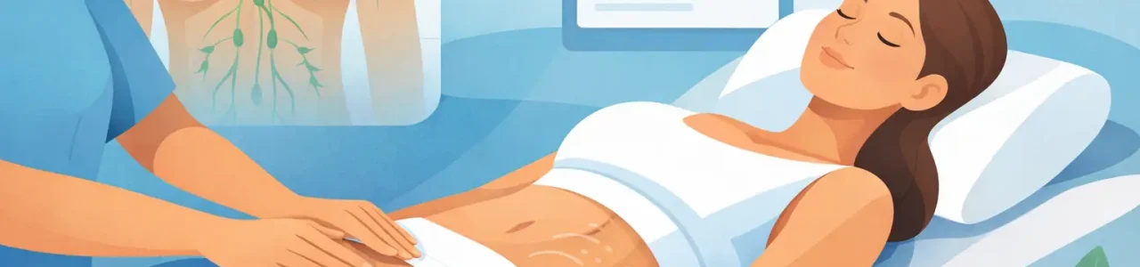 Drenagem linfática no pós operatório