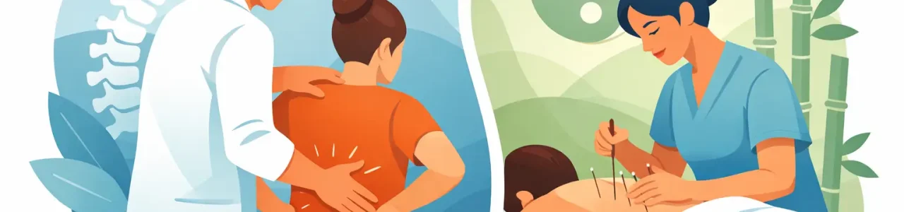 Quiropraxia ou acupuntura para lombalgia?